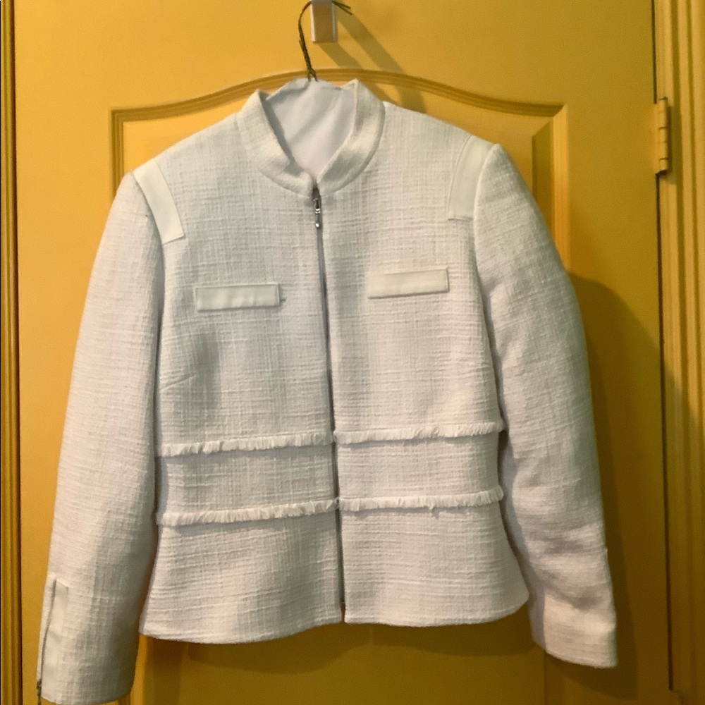 White blazer
